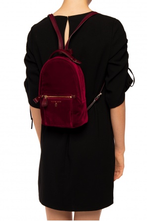 'kelsey' velvet backpack, zdjęcie 2 'kelsey' velvet backpack od Michael Kors